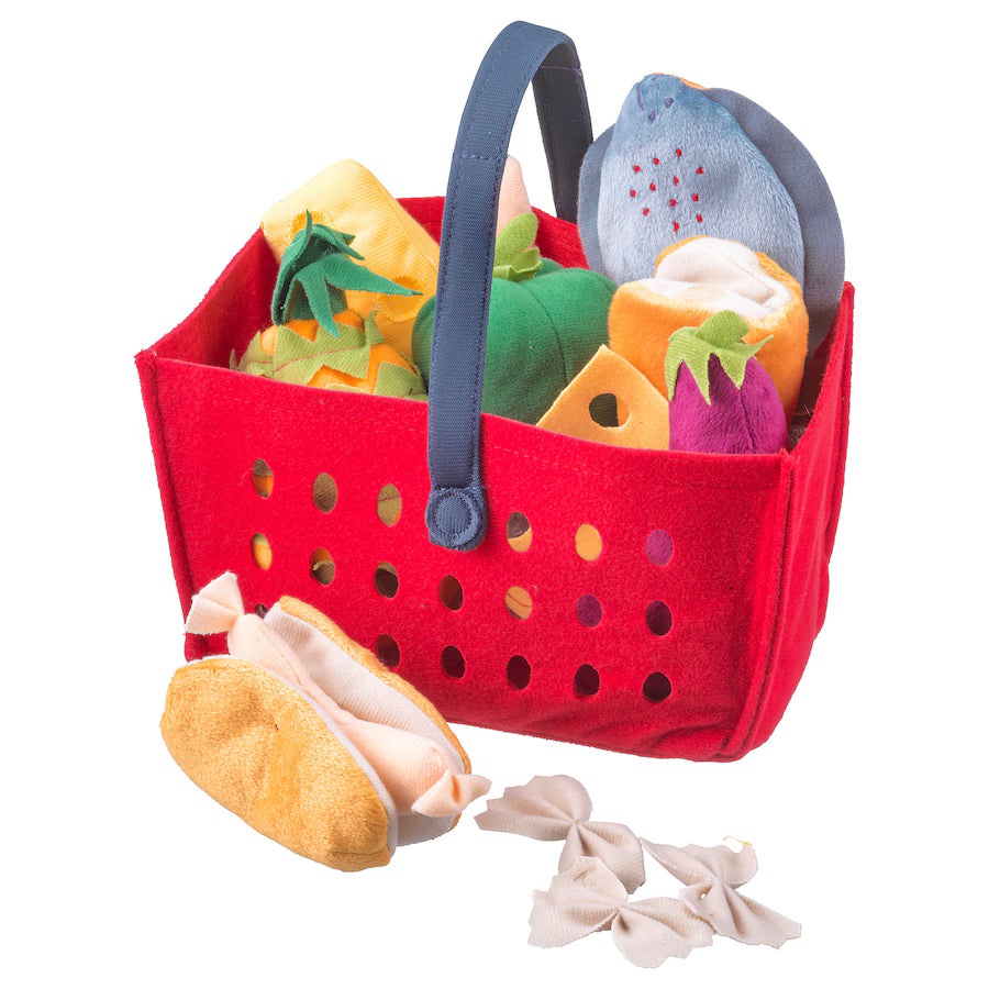 11-piece shopping basket set