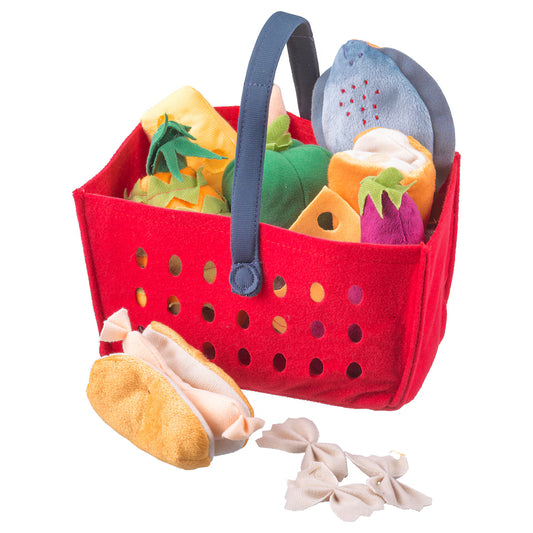 11-piece shopping basket set